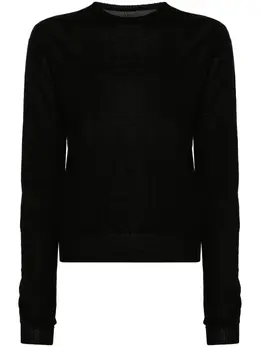 Rick Owens: Чёрный свитер  Level