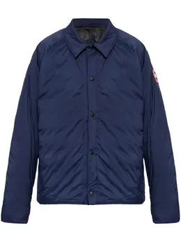 Canada Goose: Голубая куртка 