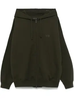 Y-3: Зелёная толстовка 