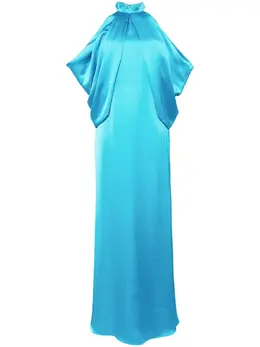 Badgley Mischka: Голубое платье 