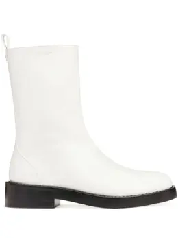 Courrèges: Белые ботинки 