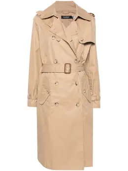Lauren Ralph Lauren: Бежевый плащ 