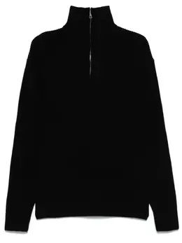 Officine Generale: Чёрный свитер 