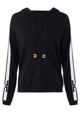 ELISABETTA FRANCHI: Чёрный кардиган 