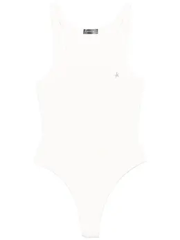 Mugler: Белый боди 