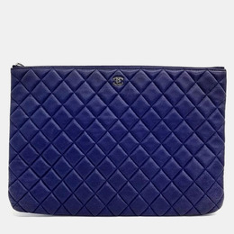 Chanel: Голубой клатч 