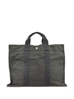 Hermès Pre-Owned: Чёрная сумка-шоппер 