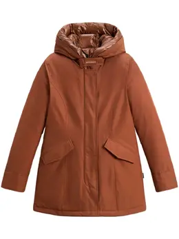 Woolrich: Оранжевый пуховик  Arctic