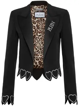 Philipp Plein: Чёрный жакет 