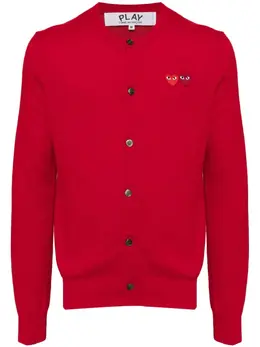 Comme Des Garçons Play: Розовый кардиган 