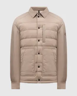 Moncler: Бежеві куртки 