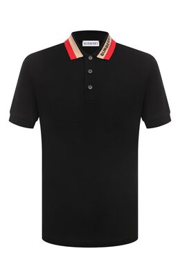 Burberry: Хлопковое поло 