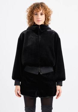 EMPORIO ARMANI: Чёрная куртка 