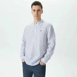 LACOSTE: Белая рубашка 