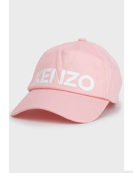 KENZO: Рожеві кепки 