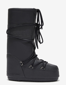 MOON BOOT: Чёрные сапоги 
