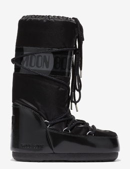 MOON BOOT: Чёрные сапоги 