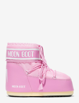MOON BOOT: Розовые ботинки 
