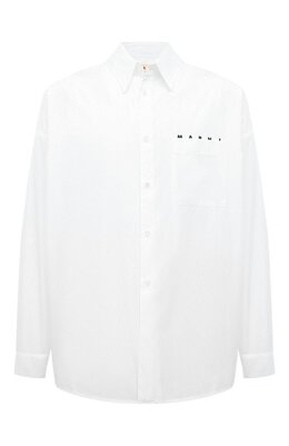 Marni: Хлопковая рубашка 