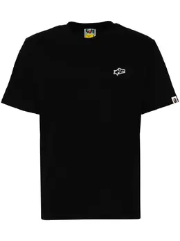 A BATHING APE®: Чёрная футболка 