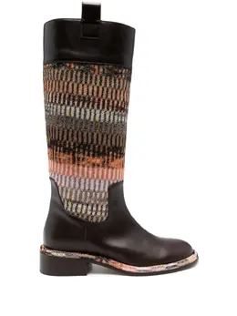 Missoni: Коричневые ботинки 
