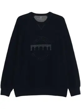 Brunello Cucinelli: Синий свитшот 