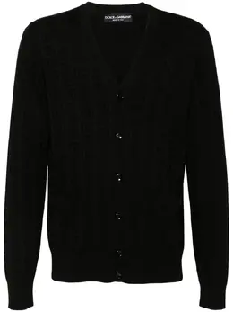 Dolce & Gabbana: Жаккардовый кардиган 