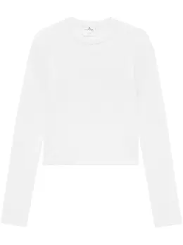 Courrèges: Белый свитер 