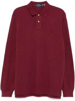 Polo Ralph Lauren: Бордовое поло 