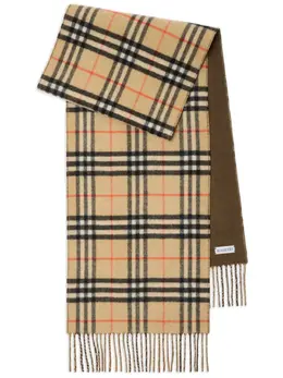 Burberry: Бежевый шарф  Vintage Check