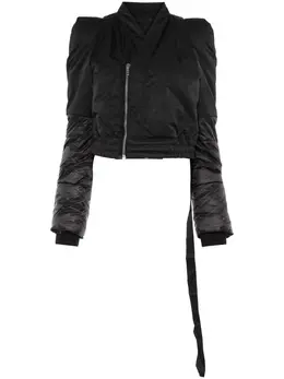 Rick Owens DRKSHDW: Чёрная куртка 