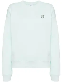 Maison Kitsuné: Зелёный свитшот 