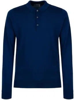 John Smedley: Голубое поло 
