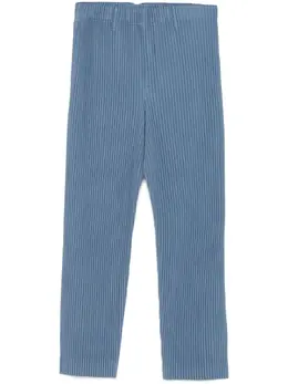 Homme Plissé Issey Miyake: Голубые брюки 