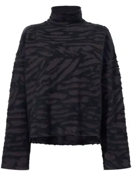 Proenza Schouler White Label: Чёрный свитер 