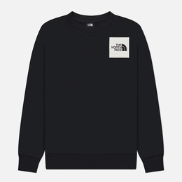 The North Face: Чёрная толстовка  Fine