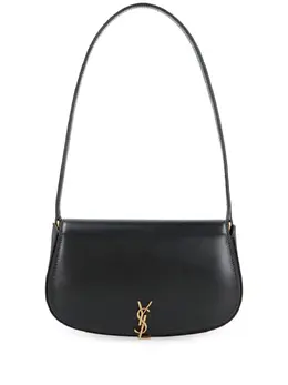 Saint Laurent: Чёрная сумка 
