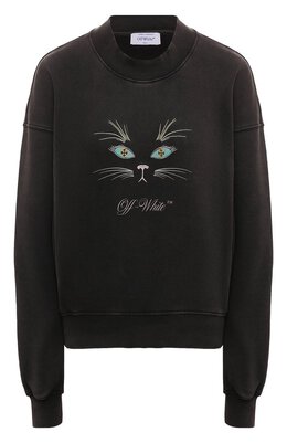 Off-White: Хлопковый свитшот 