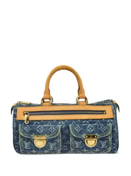 Louis Vuitton Pre-Owned: Голубая сумка 