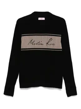 Martine Rose: Свитер с v-образным вырезом 