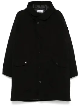 Stone Island: Чёрное пальто 