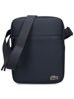 Lacoste: Голубая сумка 
