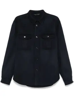 Brioni: Голубая рубашка 