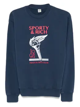 Sporty & Rich: Свитшот с принтом 