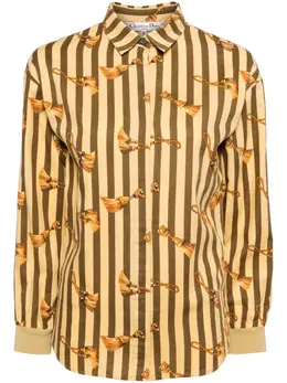 Christian Dior Pre-Owned: Рубашка с длинным рукавом 