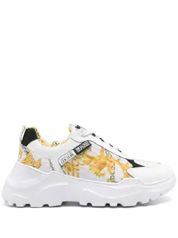 Versace Jeans Couture: Белые кроссовки 
