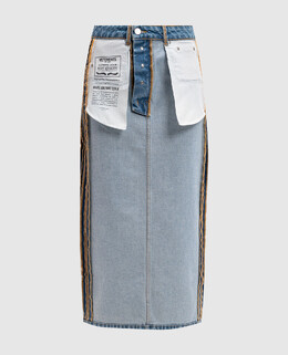 Vetements: Голубая юбка 