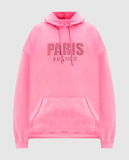 Vetements: Розовая толстовка 