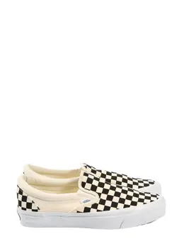 Vans: Чёрные мокасины 