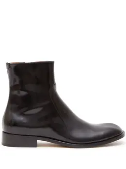 Maison Margiela: Чёрные ботинки 